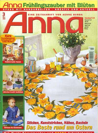 Anna 2002 Mrz Kurs: Porzellanmalerei Ostern